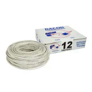 [4] CABLE DACON CALIBRE 12 COBRE