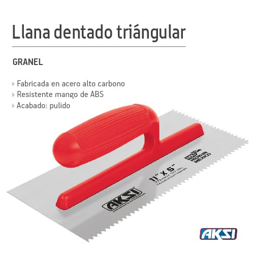 [101212] (101212)LLANA DENTADA TRIANGULAR 11" X 5"