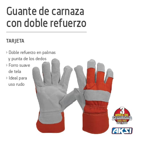 [103701] (103701)GUANTE DE CARNAZA REFORZADO