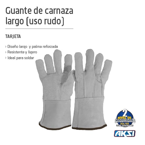 [103710] (103710)GUANTE DE CARNAZA LARGO
